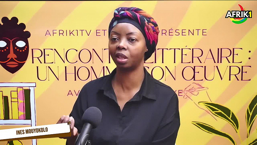 TV Locale Afrik1 - Rencontre Littéraire avec INES MOUYOKOLO